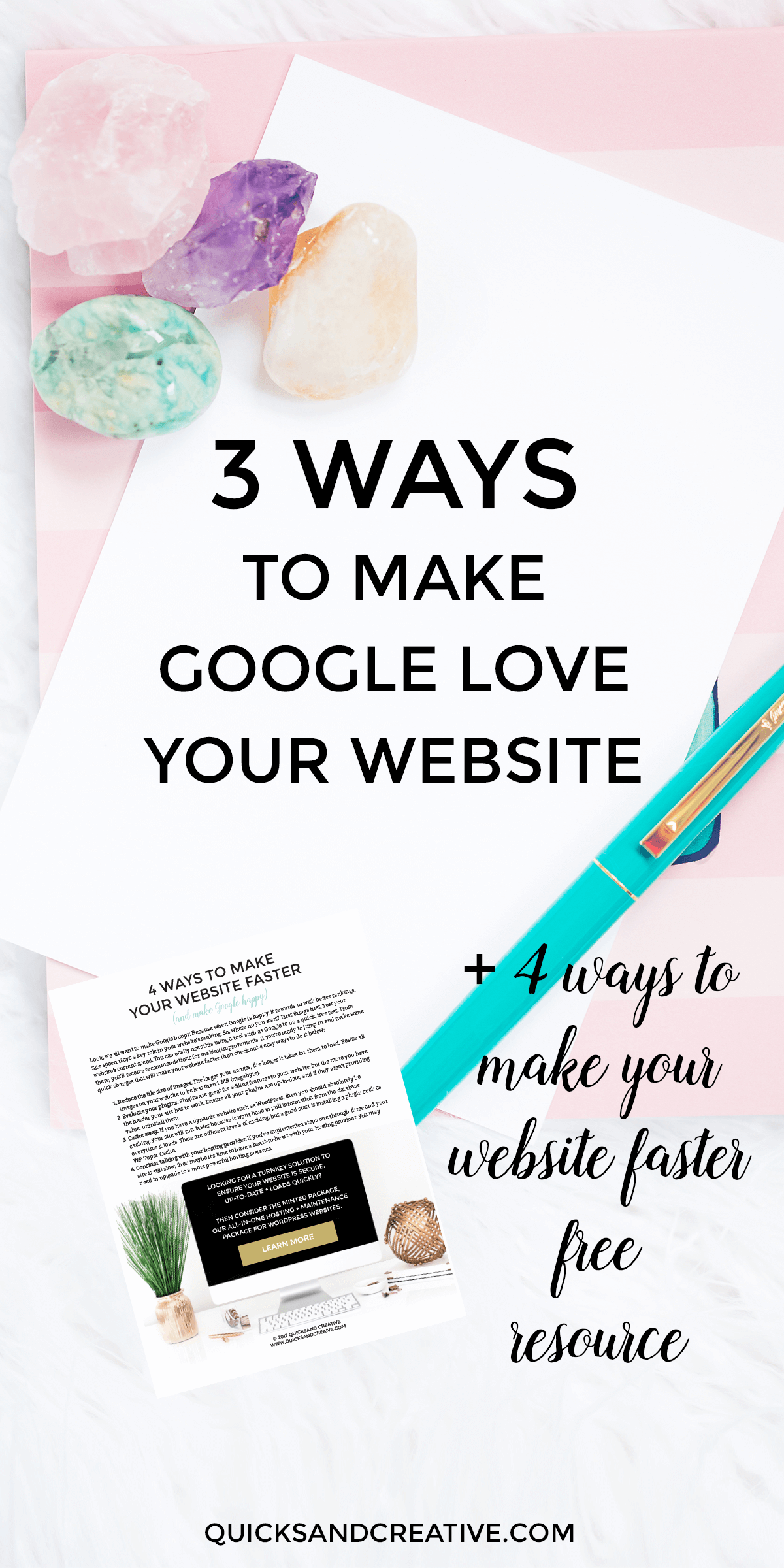 3 ways to make google love your website