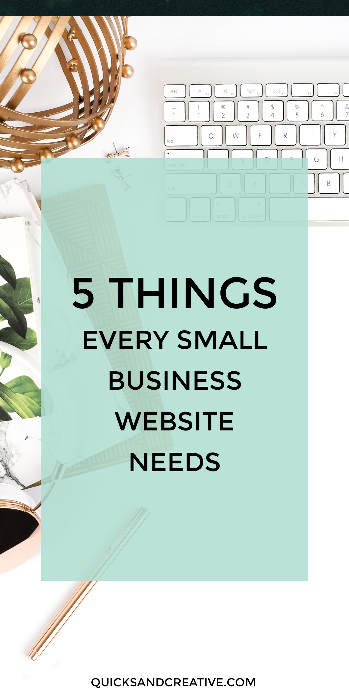 5 things every small business website needs